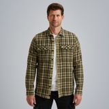 Shirt jacket met ruitpatroon – Weeping Willow – Casual overhemden | PME LEGEND