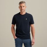 T-shirt met badge – Black Indigo – T-shirts | VANGUARD