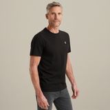 T-shirt met badge – Moonless Night – T-shirts | VANGUARD