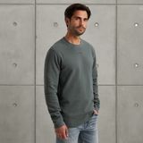 T-shirt met lange mouwen – Grey Comfort Denim – T-shirts | CAST IRON