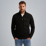 Trui met halve rits – Moonless Night – Sweatshirts | PME LEGEND