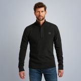 Trui met halve rits – Grey Comfort Denim – Truien | PME LEGEND