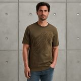 T-shirt met artwork – Brown – T-shirts | CAST IRON