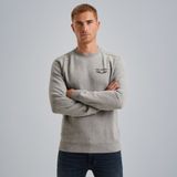 Sweatshirt met logo – Grey Comfort Denim – Sweatshirts | PME LEGEND