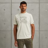 T-shirt met artwork – Grey Comfort Denim – T-shirts | CAST IRON
