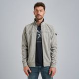 Sweat jacket met ritssluiting – Grey Comfort Denim – Overshirts | PME LEGEND