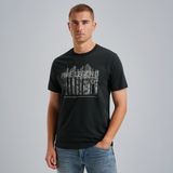 T-shirt met artwork – Black Indigo – T-shirts | PME LEGEND