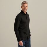 Elevated Knit shirt – Moonless Night – Smart casual overhemden | VANGUARD