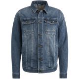 Denim jacket met badges – Black Indigo – Jassen | PME LEGEND