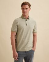 Polo shirt with allover jacquard pattern – Weeping Willow – Polo shirts | VANGUARD