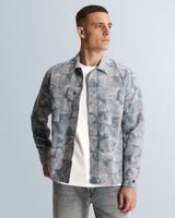 Surchemise avec motif jacquard – Grey Comfort Denim – Surchemises | CAST IRON