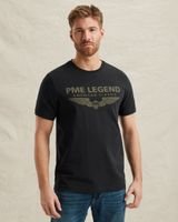 T-Shirt mit Logo – Moonless Night – T-Shirts | PME LEGEND