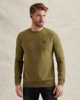 Pullover aus 100 % Baumwolle mit Rundhalsausschnitt – Weeping Willow – Pullover | PME LEGEND