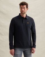 American Classic polo with long sleeves – Black Indigo – Polo shirts | PME LEGEND