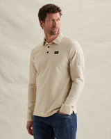 American Classic polo with long sleeves – Castle Wall – Polo shirts | PME LEGEND