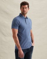 Poloshirt mit Rippkragen – Black Indigo – Poloshirts | PME LEGEND