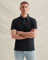 Poloshirt mit Rippkragen – Black Indigo – Poloshirts | PME LEGEND