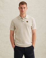 Polo shirt with waffle texture – Castle Wall – Polo shirts | PME LEGEND