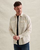 Shirt jacket with check pattern and chest pockets – Snow White – Casual shirts | PME LEGEND
