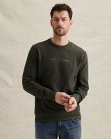 Sweatshirt with artwork and ribbed collar – Weeping Willow – Sweatshirts | PME LEGEND