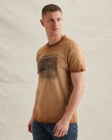 T-shirt with artwork and cold-dye wash – Mimosa – T-shirts | PME LEGEND