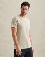 T-shirt van een materiaalmix met artwork – Castle Wall – T-shirts | PME LEGEND