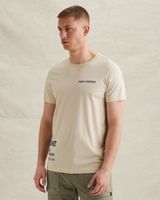 T-Shirt mit off-placed Artworks – Castle Wall – T-Shirts | PME LEGEND