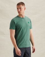 T-shirt in jersey with allover jacquard pattern – Weeping Willow – T-shirts | PME LEGEND