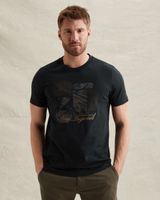 T-shirt van jersey met stoer artwork – Black Indigo – T-shirts | PME LEGEND