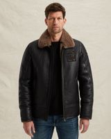 Lammy sheepskin jacket – Brown – Leren jassen | PME LEGEND