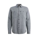 Overhemd van katoen/linnen – Black Indigo – Smart casual overhemden | PME LEGEND