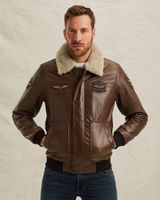 Hudson leather jacket – Brown – Leather jackets | PME LEGEND