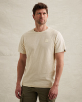 T-Shirt aus Jersey mit Allover-Jacquardmuster – Snow White – T-Shirts | PME LEGEND