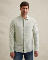 Shirt in cotton/linen with allover print – Weeping Willow – Casual shirts | PME LEGEND