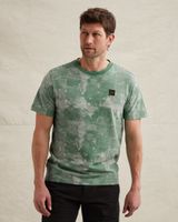 T-shirt van jersey met allover print – Weeping Willow – T-shirts | PME LEGEND