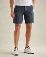 Slub twill shorts with garment-dye wash – Black Indigo – Shorts | PME LEGEND