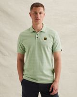 Polo shirt in jersey with stripe pattern – Weeping Willow – Polo shirts | PME LEGEND