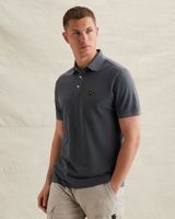 Poloshirt mit Tailwing-Logo und Garment-Dye-Waschung – Black Indigo – Poloshirts | PME LEGEND
