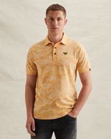 Polo shirt in slub jersey – Pumpkin Spice – Polo shirts | PME LEGEND