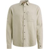 Shirt in cotton/linen twill with chest pocket – Weeping Willow – Casual shirts | CAST IRON