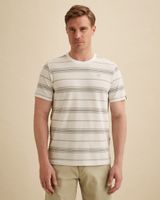 T-shirt in piqué jersey with stripe pattern – Snow White – T-shirts | VANGUARD