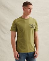 T-shirt in jersey with small artwork on the chest – Weeping Willow – T-shirts | PME LEGEND