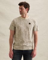 T-shirt in slub jersey with subtle allover print – Snow White – T-shirts | PME LEGEND