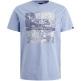 T-shirt with large artwork on the chest – Black Indigo – T-shirts | PME LEGEND