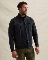 Cargo sweat jacket with zipper closure – Black Indigo – Sweatshirts | PME LEGEND