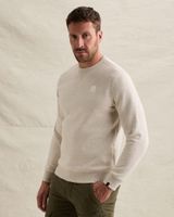 Sweatshirt with raglan sleeves and flight pocket – Grey Comfort Denim – Sweatshirts | PME LEGEND