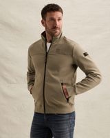 Veste en sweat avec fermeture zippée et motif matelassé – Weeping Willow – Sweatshirts | PME LEGEND