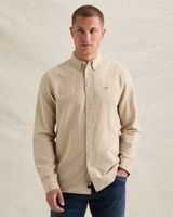 Shirt in a cotton/linen blend with garment-dye wash – Castle Wall – Casual shirts | PME LEGEND