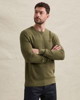 Pullover with crewneck and stripe pattern – Weeping Willow – Pullovers | PME LEGEND