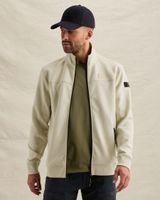 Veste en sweat avec fermeture zippée et motif matelassé – Castle Wall – Sweatshirts | PME LEGEND